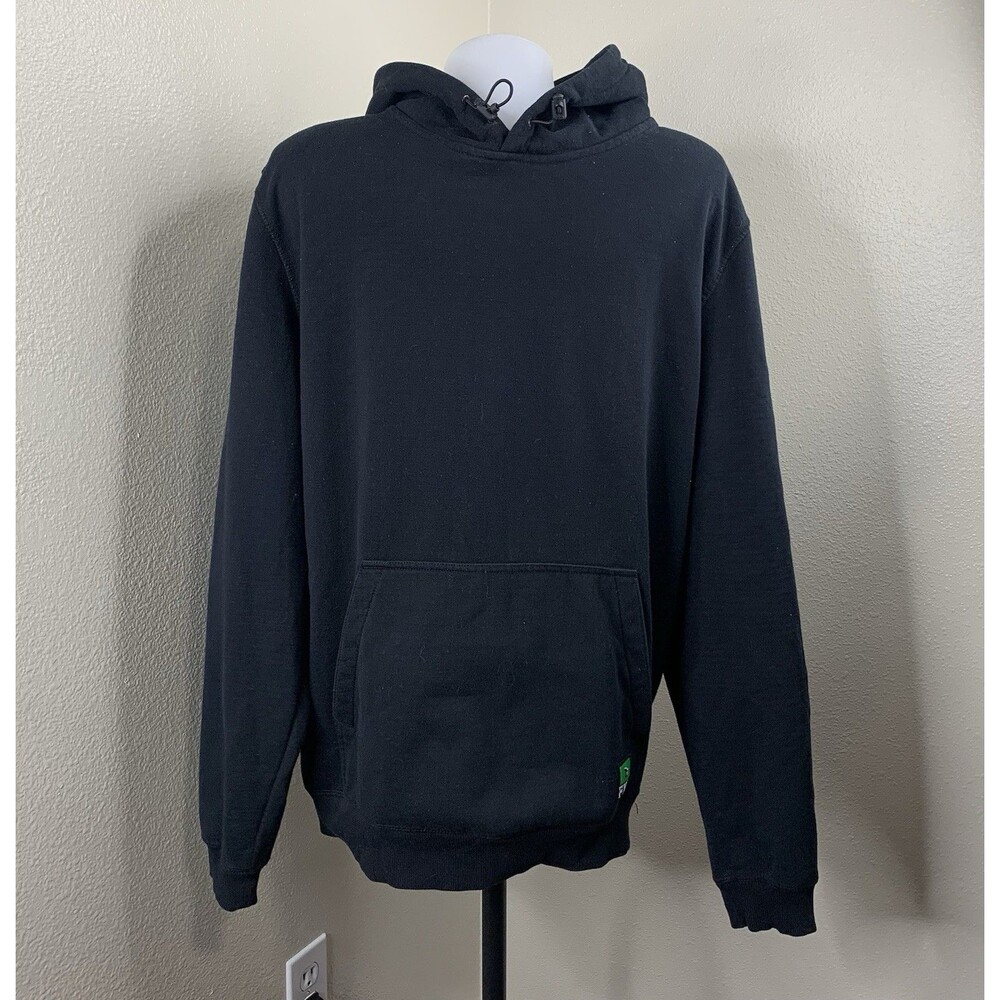 FXD Soft Shell Work Hoodie Sweatshirt Black Men's Sz M Workwear